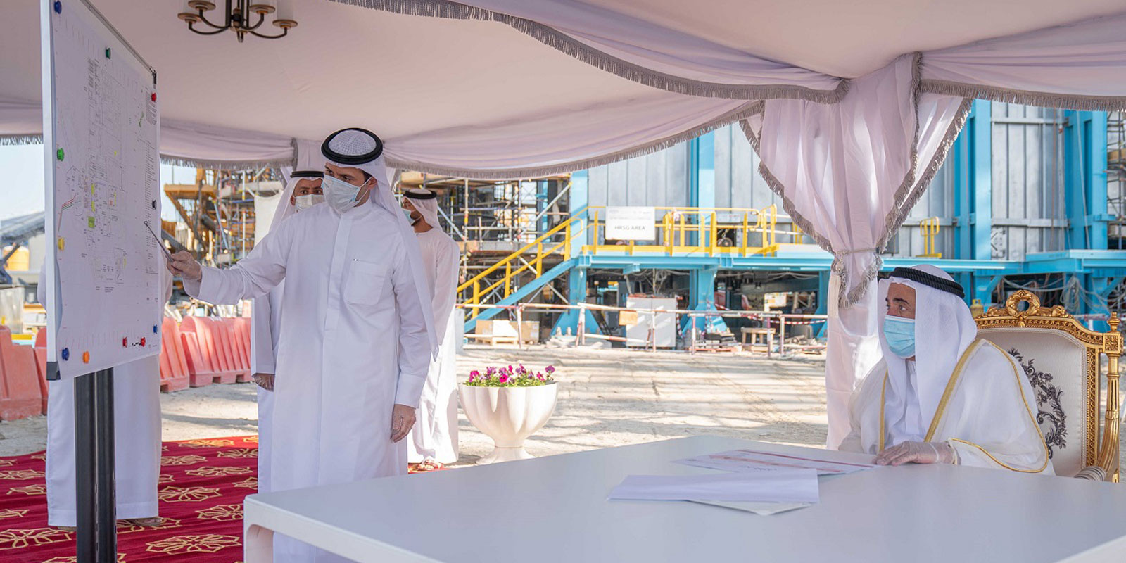 SHARJAH RULER VISITS AL LAYYAH COMBINED CYCLE POWER PLANT - Elsewedy ...
